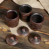 Набор для специй "Соль, сахар, мед" 3 предмета, 0,7 л  - фото 3