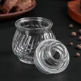 Банка для сыпучих 150 мл "Рея" 9х8, уплотнитель на крышке  - фото 2