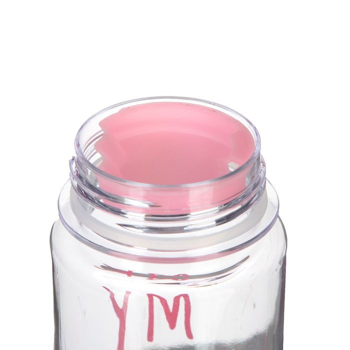 Бутылка для воды "My bottle" с винтовой крышкой, 500 мл, розовая, 6.5х21 см 