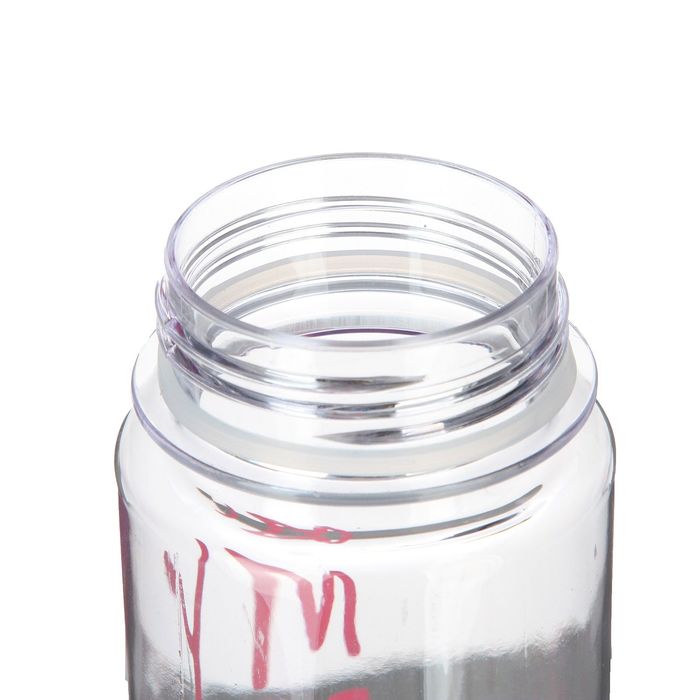 Бутылка для воды "My bottle" с винтовой крышкой, 500 мл, розовая, 6.5х21 см 