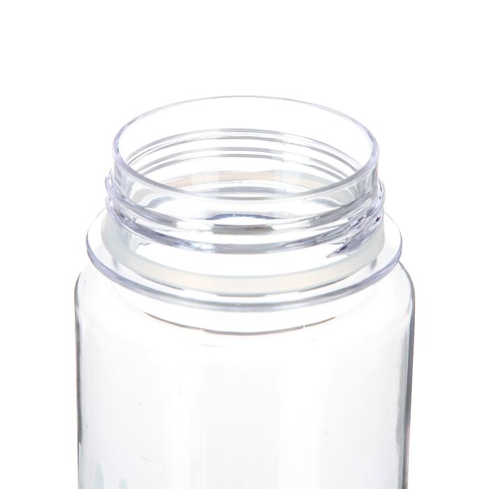 Бутылка для воды "My bottle" с винтовой крышкой, 500 мл, белая, 6.5х21 см 
