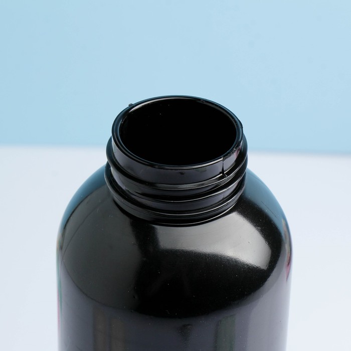 Бутылка для воды "My bottle", 700 мл, чёрная, 6.5х24 см 