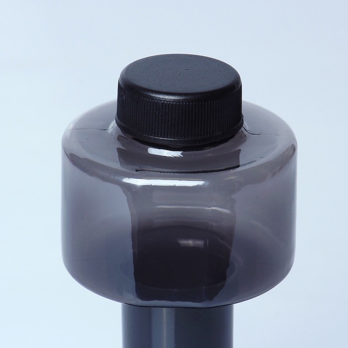 Бутылка для воды 500 мл, спортивная, в форме круглой гантели, прозрачная, микс, 8х20.5 см 