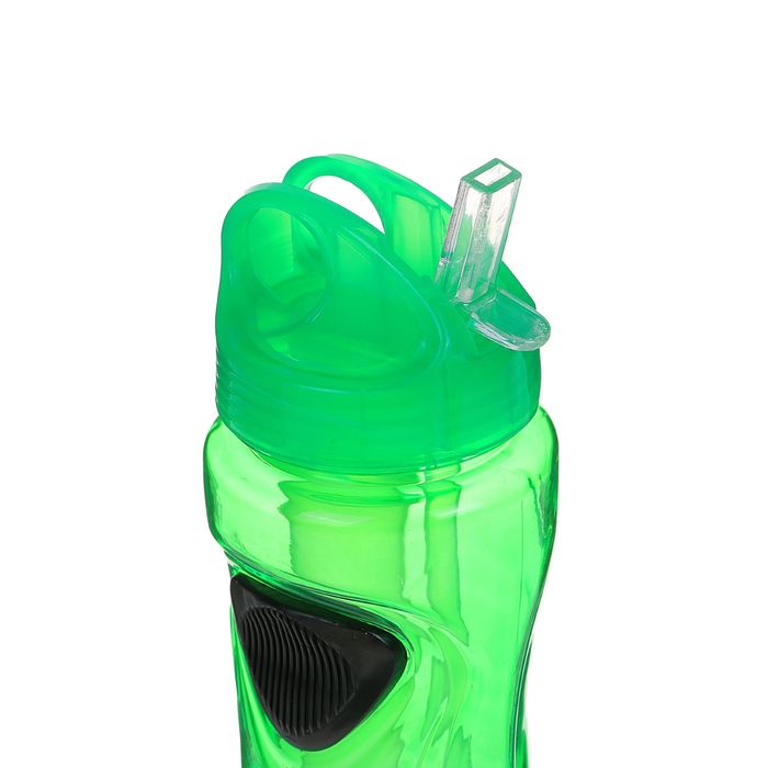 Бутылка для воды 520 мл, питьевая, спортивная, микс, 7х21 см 