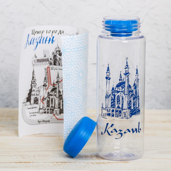 Бутылка для воды «Казань. Кул-Шариф», 500 мл 