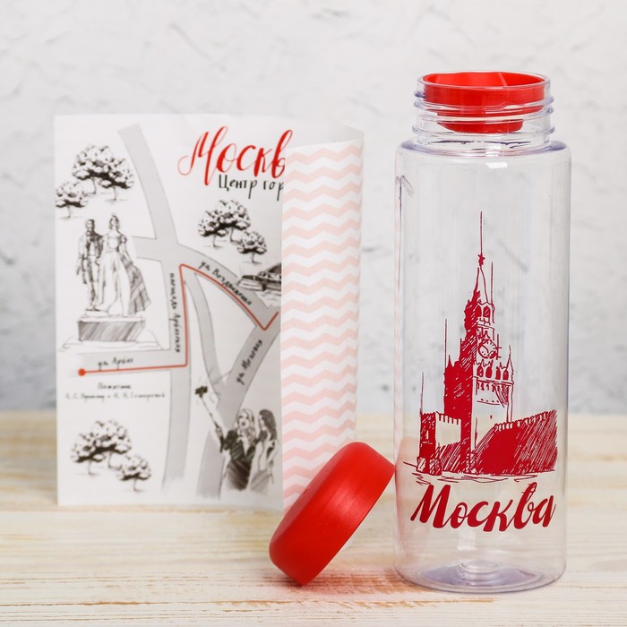 Бутылка для воды «Москва. Спасская башня», 500 мл 