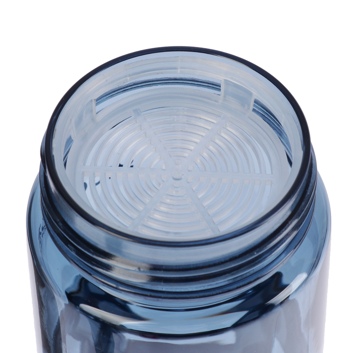 Бутылка для воды "Пятнышки", 550 мл, на карабине, в пластиковом чехле, микс, 6х6х21 см 