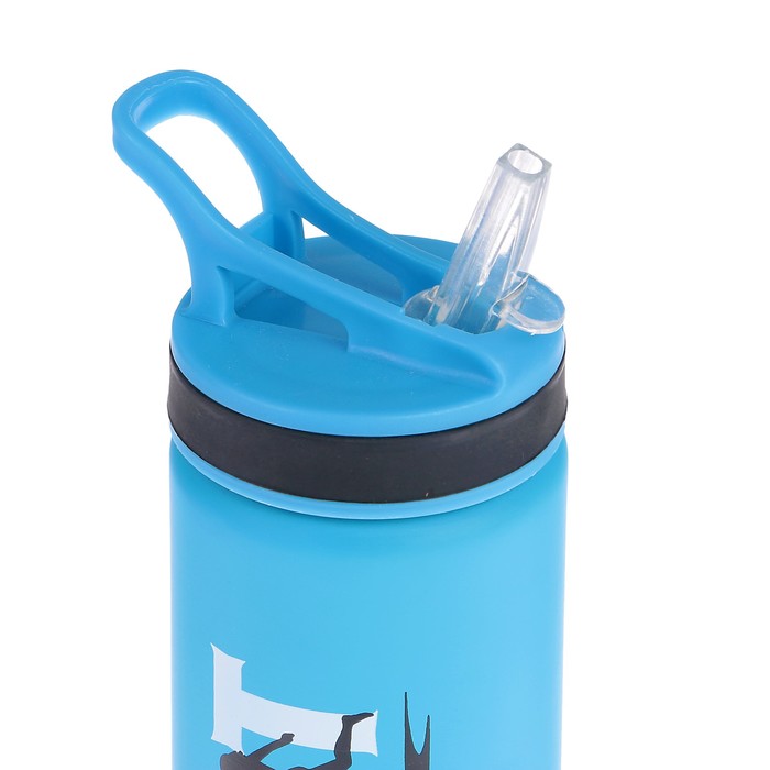 Бутылка для воды "Sport" с поильником, 700 мл, микс, 8х22.5 см 
