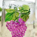 Бутылка стеклянная 1,5 л «Традиция» с рисунком  - фото 3