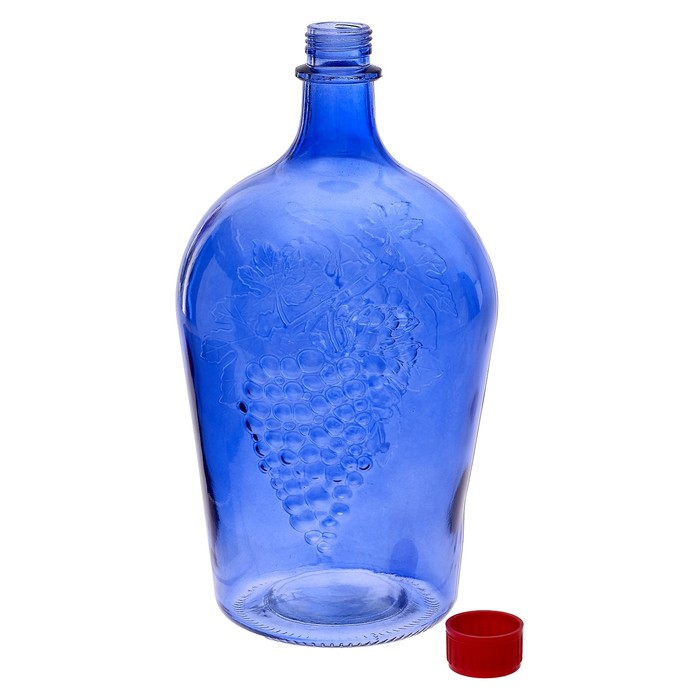 Бутылка 4,5 л «Ровоам», цвет синий 