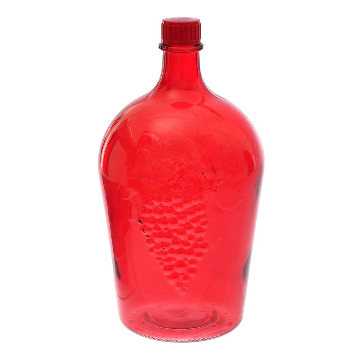 Бутылка 4,5 л «Ровоам», цвет красный 