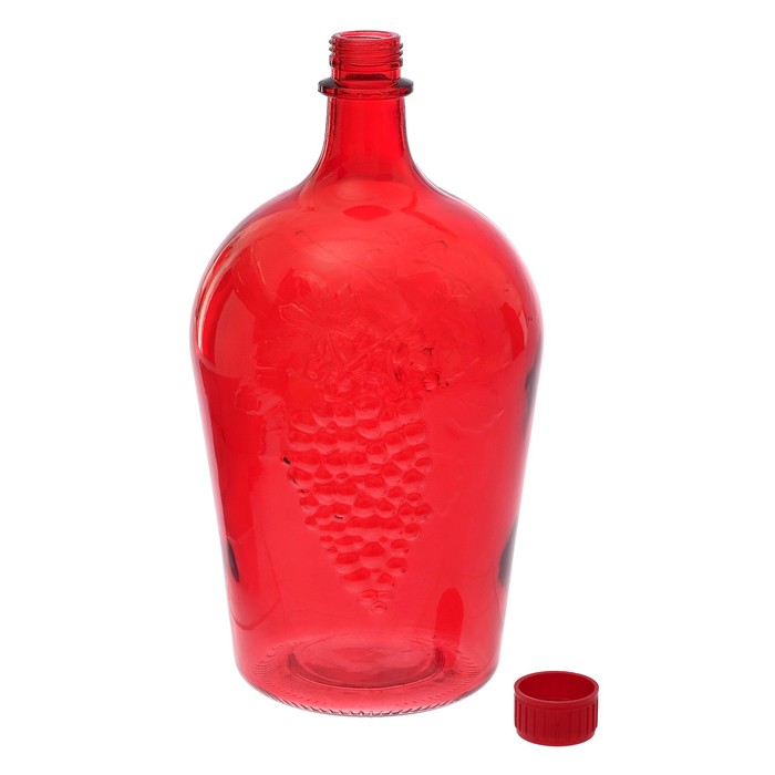 Бутылка 4,5 л «Ровоам», цвет красный 