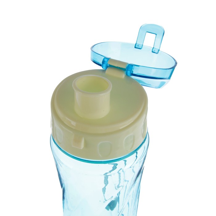 Бутылка для воды "Вихрь", 500 мл, спортивная, микс, 7х23 см 