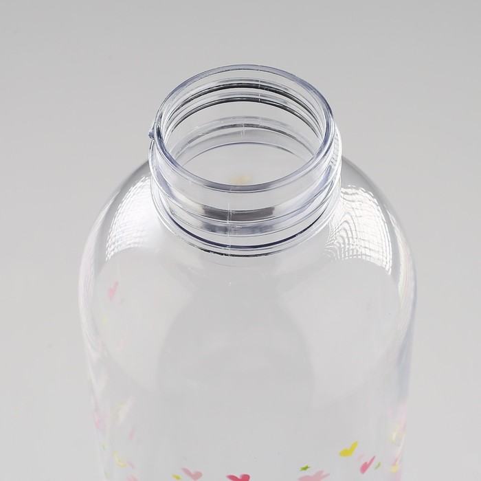 Бутылка для воды "Единорог", 650 мл, микс, 20х7 см 