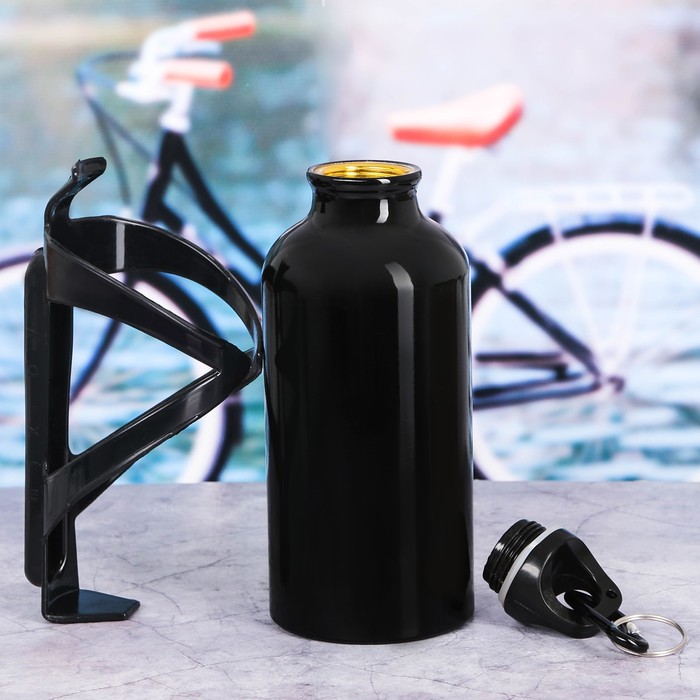 Бутылка для воды «100%», с велосипедным держателем, 400 мл 