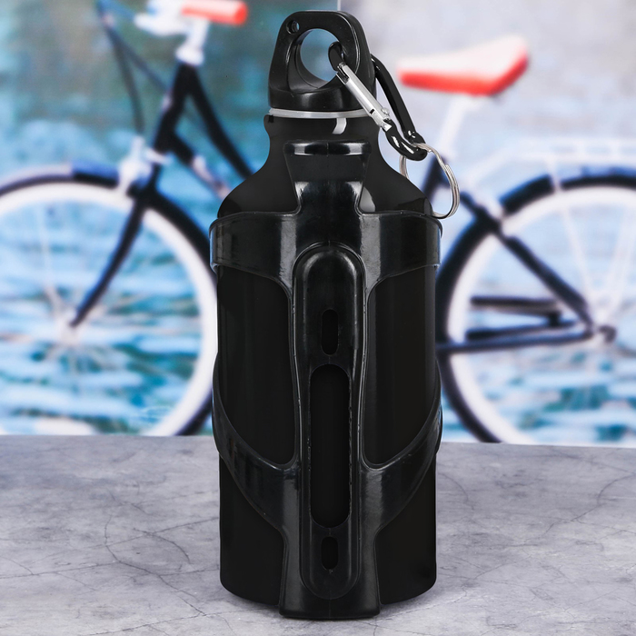 Бутылка для воды «100%», с велосипедным держателем, 400 мл 