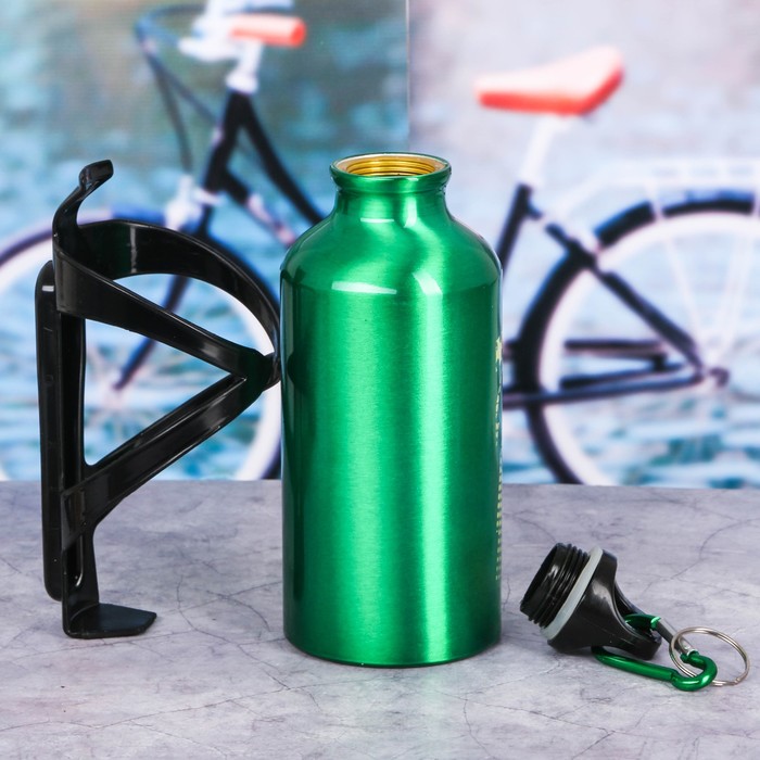 Бутылка для воды «Extreme», с велосипедным держателем, 400 мл 