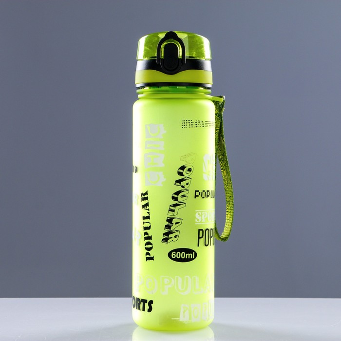 Бутылка для воды "Popular sports" с ситом для фруктов, микс, 23х6 см 