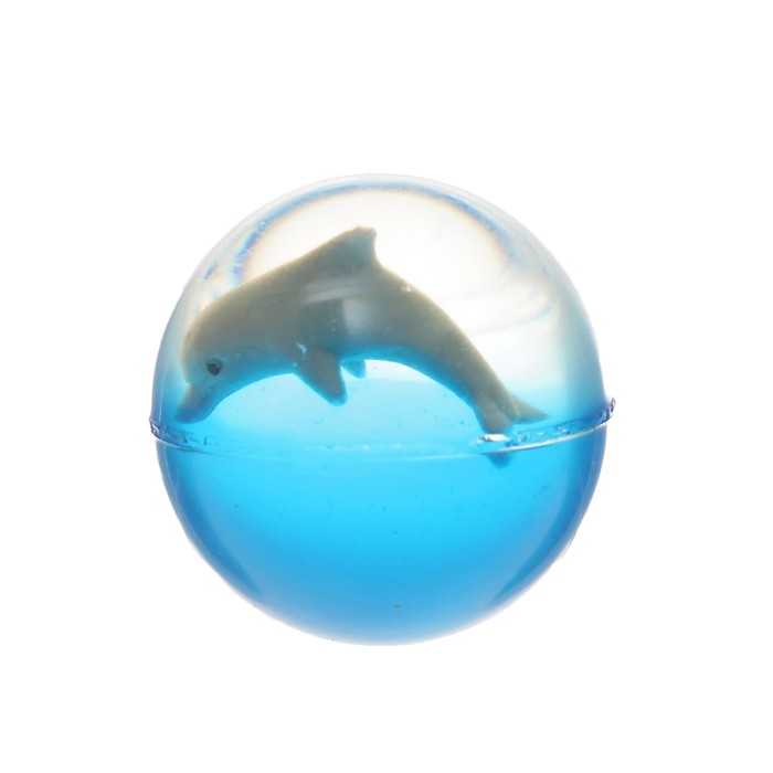Мяч каучук "Дельфин" 4*5 см 