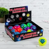 Мяч световой "Кристалл" 5*5 см, цвета МИКС 