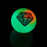 Мяч световой "Кристалл" 5*5 см, цвета МИКС  - фото 2