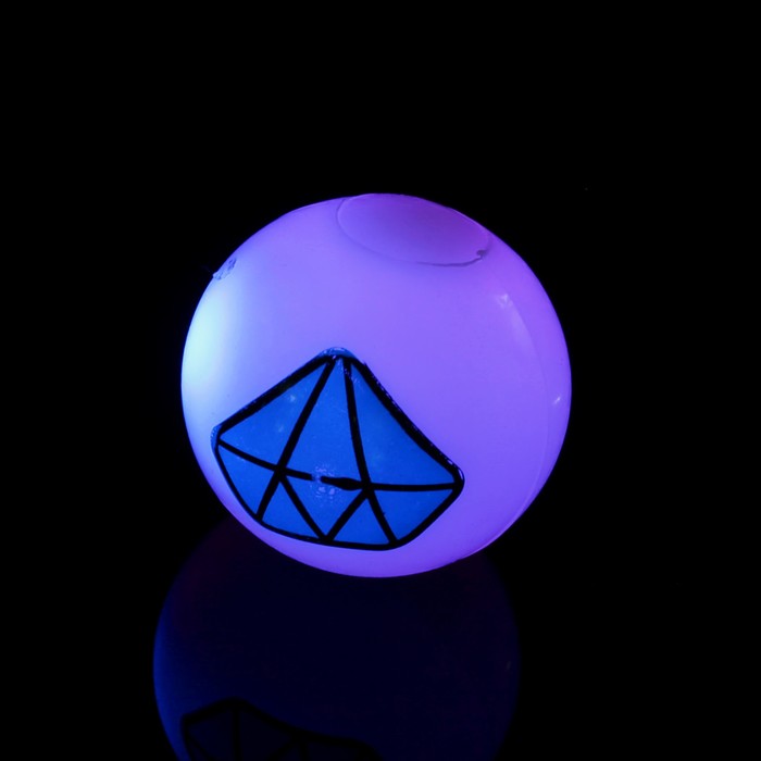 Мяч световой "Кристалл" 5*5 см 