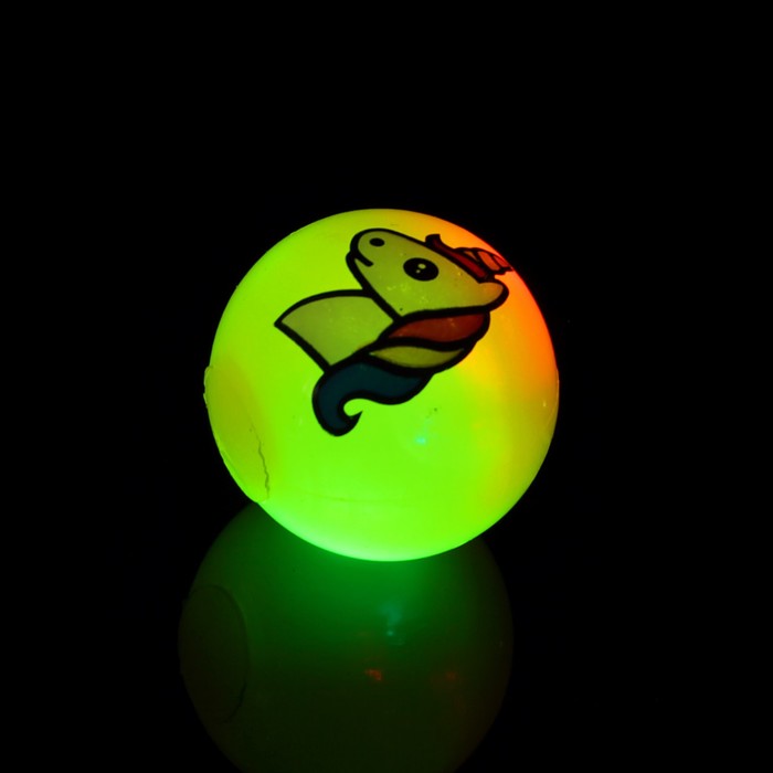 Мяч световой "Единорог" 5*5 см, цвета МИКС 