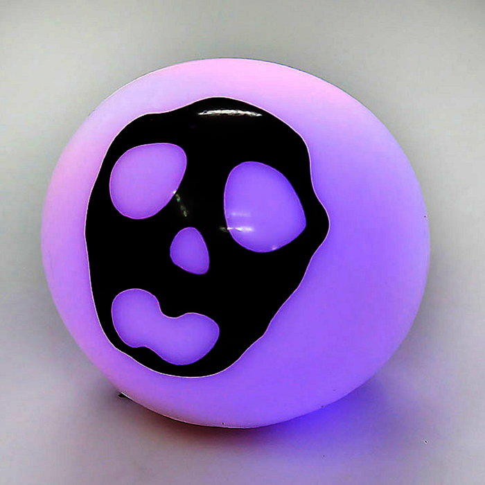 Мяч световой "Ужастики", цвета МИКС 