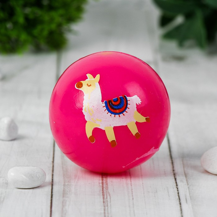Мяч световой "Барашек" 5,5 см, цвета МИКС 