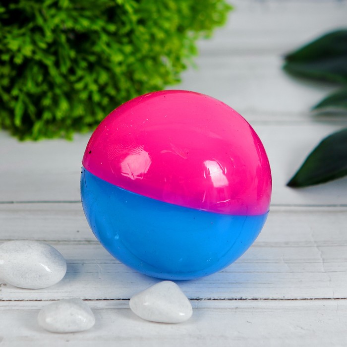 Мяч световой "Радуга" 5,5 см, цвета МИКС 