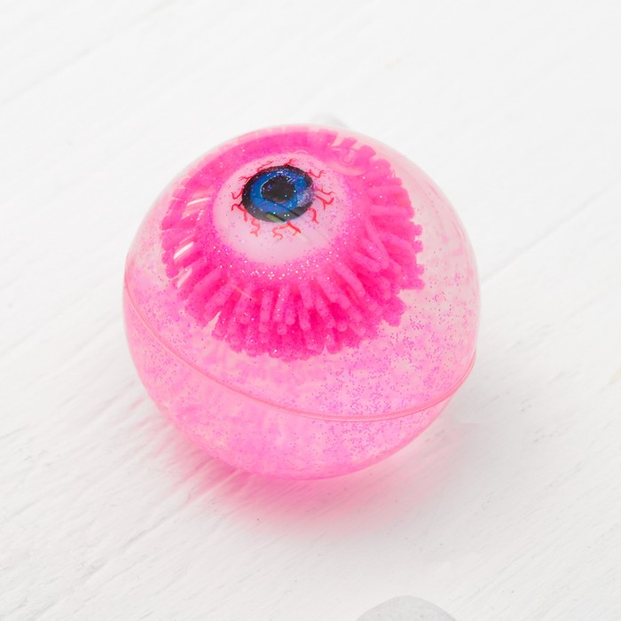 Мяч световой "Глазик" с водой 6,5 см, цвета МИКС 