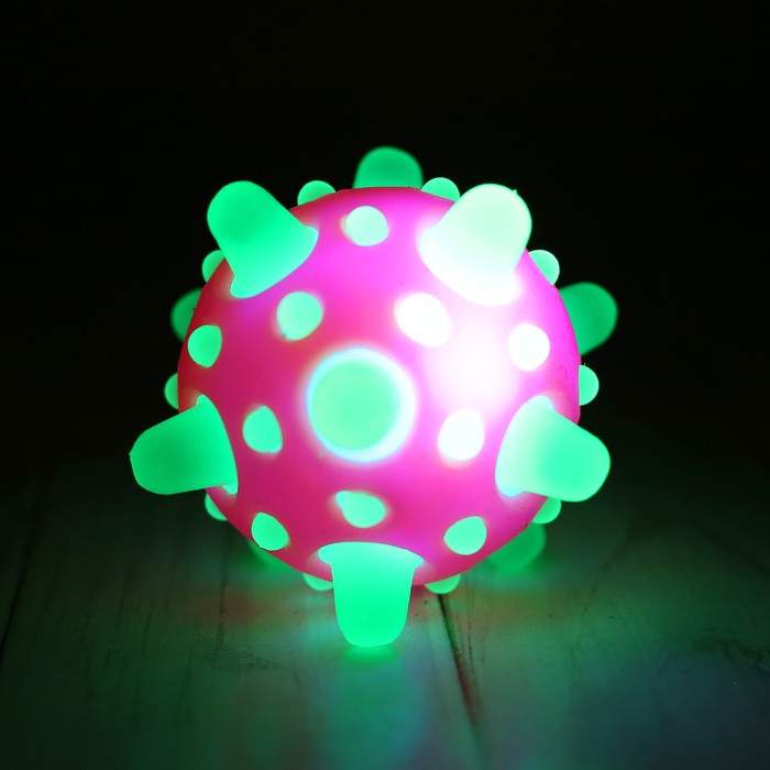 Мяч световой "Метеорит", цвета МИКС 