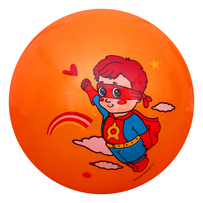 Мяч детский "Супергерой", d=22 см, 70 г, МИКС 