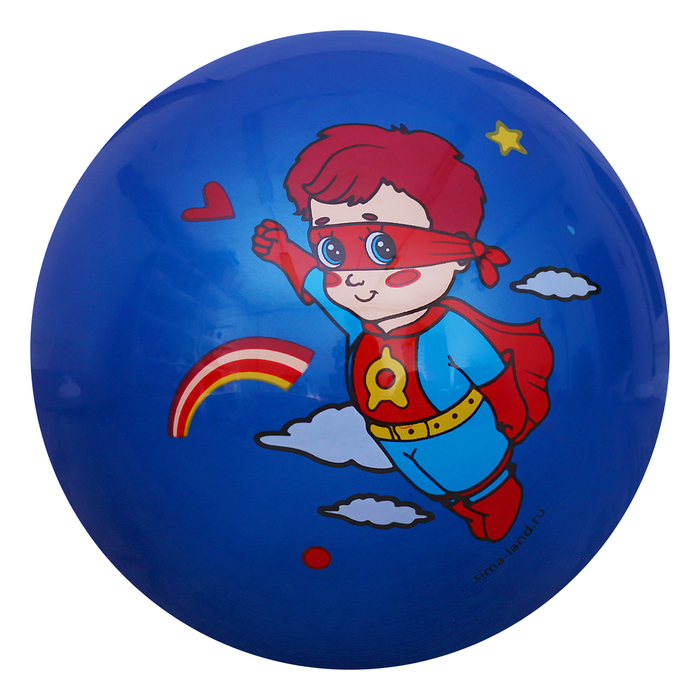 Мяч детский "Супергерой", d=22 см, 70 г, МИКС 