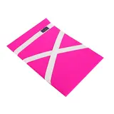 Защита спины гимнастическая (подушка для растяжки) лайкра, фуксия 38*25 (ПЛ-9307)  - фото 2