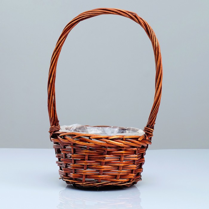 корзина, l42 w32 h40 см. 180064 корзина плетенка (350х290х175) (корич. себеттер. набор плетеных корзин. 5 см, бежевый.