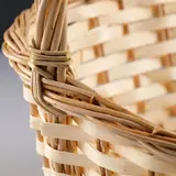 Корзина «Новая», дно:34×24 см, верх:43×37 см, H=14/19/41 см, ручное плетение, шпон, лоза  - фото 3