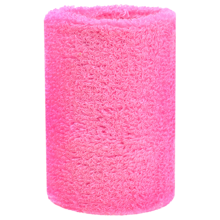 Набор для фитнеса (напульсник-2 шт, повязка на голову), цвет розовый 