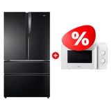 Комплект СВЧ-печь Haier HMB-MM207WA + Холодильник Haier HB25FSNAAARU 