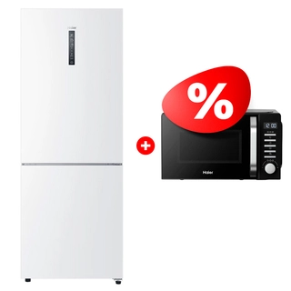 Жиынтық Микроволновая печь Haier HMB-DG208BA TD0045261 + Haier тоңазытқышы C4F744CWG 