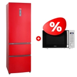 Жиынтық Микроволновая печь Haier HMB-DG208SA TD0045262 + Haier тоңазытқышы A2F635CRMV 