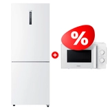 Жиынтық Haier микротолқынды пеші HMB-MM207WA + Haier тоңазытқышы C4F744CWG 