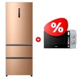 Жиынтық Haier микротолқынды пеші HMB-MM208SA + Haier тоңазытқышы A4F742CGG 