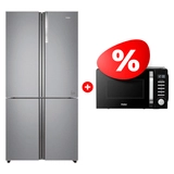Жиынтық Микроволновая печь Haier HMB-DG208BA TD0045261 + Haier тоңазытқышы HTF-610DM7RU 