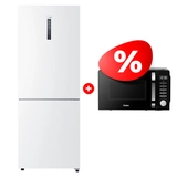 Комплект СВЧ-печь Haier HMB-DM208BA + Холодильник Haier C4F744CWG 