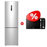 Комплект СВЧ-печь Haier HMB-DM208BA + Холодильник Haier C4F640CXU1 