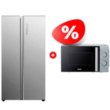 Комплект СВЧ-печь Haier HMB-MM207SA + Холодильник Haier HRF-600DM7ERU 