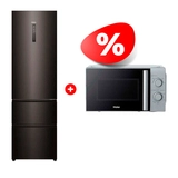 Комплект СВЧ-печь Haier HMB-MM207SA + Холодильник Haier A4F739CBXGU1 