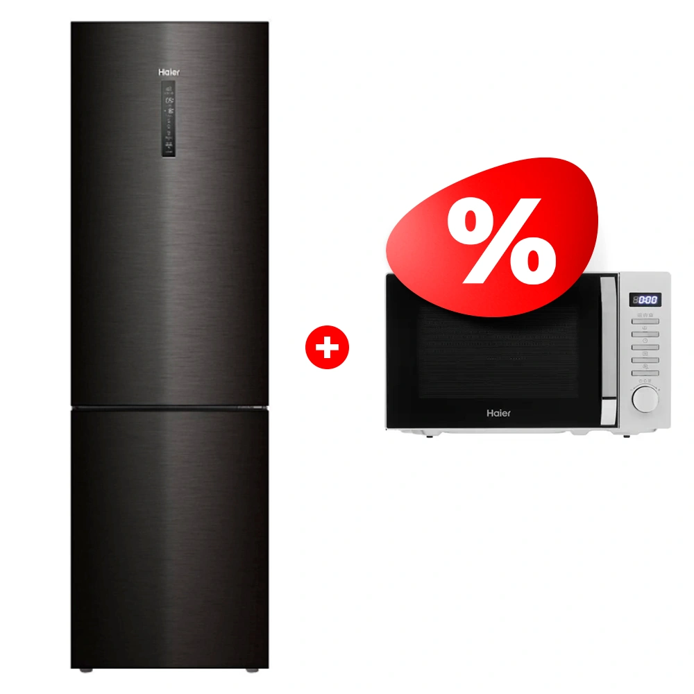 Жиынтық Микроволновая печь Haier HMB-DG208SA TD0045262 + Haier тоңазытқышы C4F740CBXGU1 