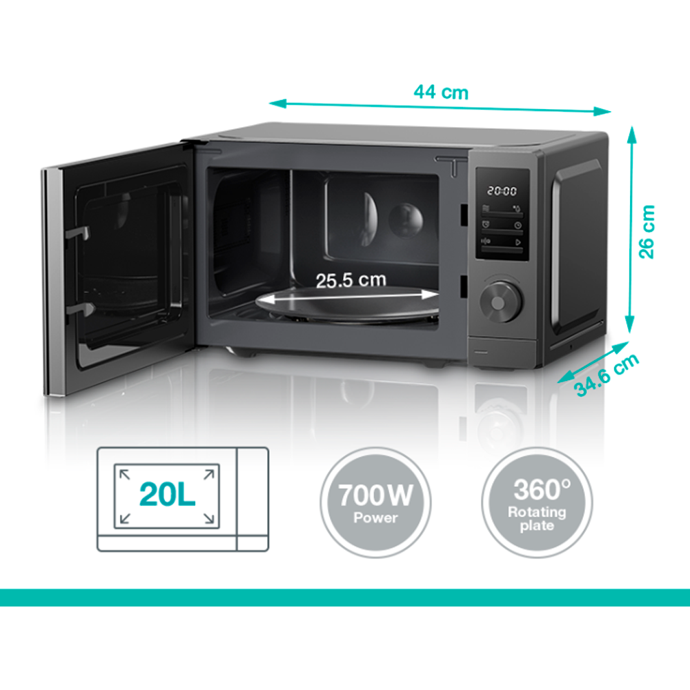 СВЧ-печь Gorenje MO20A3T4 - фото 5
